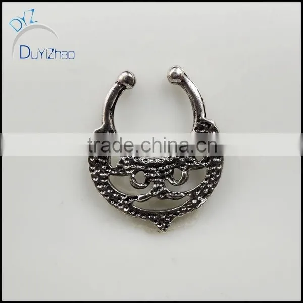 Unique Indian Fake Nose Ring Piercing for Septum photo-3