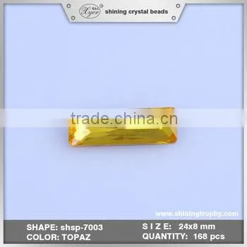 Top Quality Emerald Color Crystal Accessory Bead for Decoration photo-2