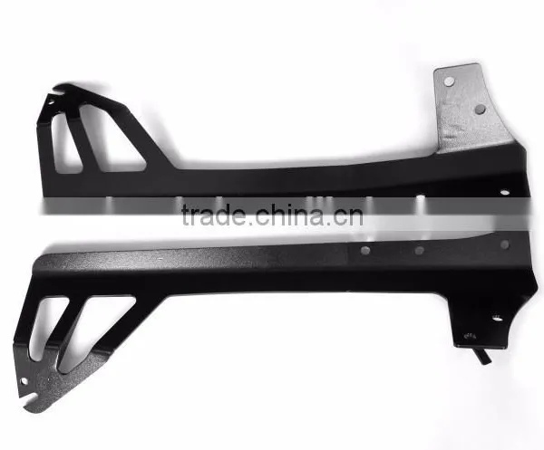 Jeep Wrangler JK 2007-2014 Steel Upper Windshield Mount A Pair for 50" Roof Led Light Bar photo-2