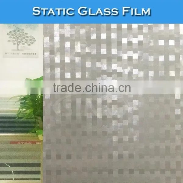 WB22 Low Shrinkage 3D Stained Window Decorative PVC Glass Film photo-5