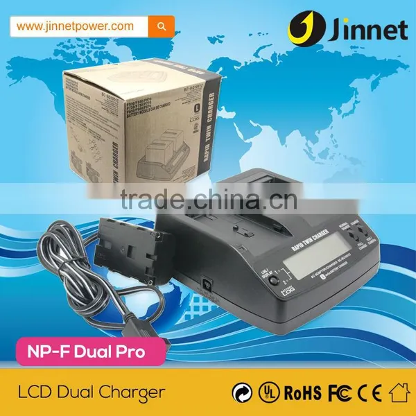 Latest Professional Fast Rapid Double Charger for NP-F970 Camcorder Battery With 2A Output photo-3