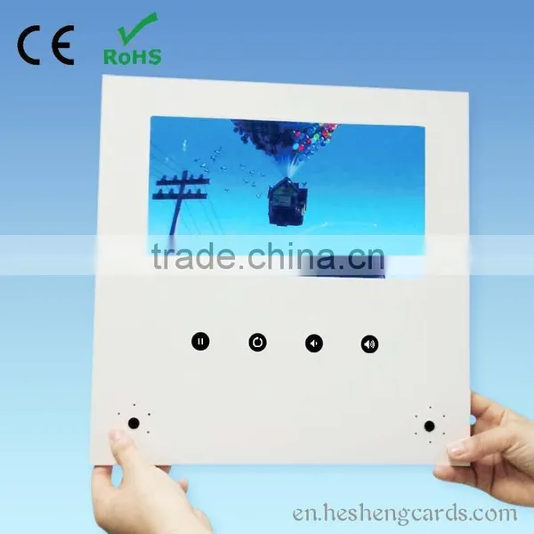 LCD Video Business Brochure for Advertising