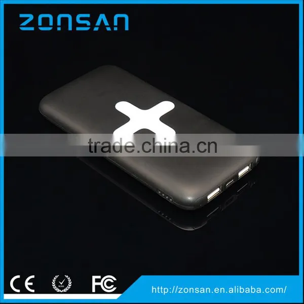 Chines Smart Phone Charger Power Bank 6000mah Wireless Charger photo-2