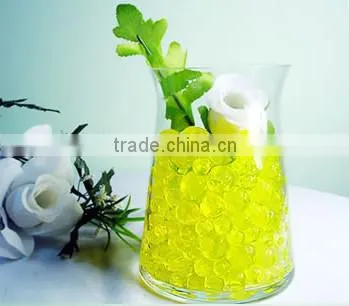 Yellow Water Jelly Beads for Wedding Decoration photo-4