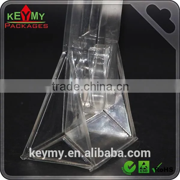 New Design High Quality Clear PVC/PET Virgin Raw Material Tri-fold Clamshell Blister Packaging,Tri-fold Blister Pack photo-3