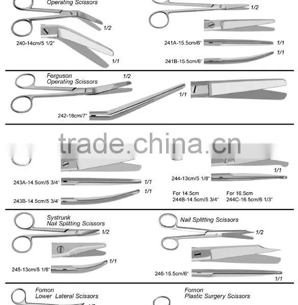 Lexer-Baby Operating Scissor,Operating Scissor photo-5