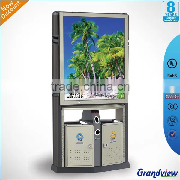 China Factory Led Advertising Dustbin Poster Billboard photo-6