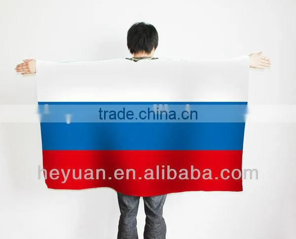 Customize Print Poncho Flag of Different Countries photo-3