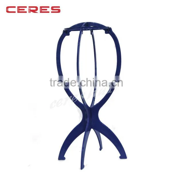 Cheap Price High Quality Plastic Wig Display Stand, Stable Folding Wig Stand for Hair Salon or Shop Quality Choice photo-3