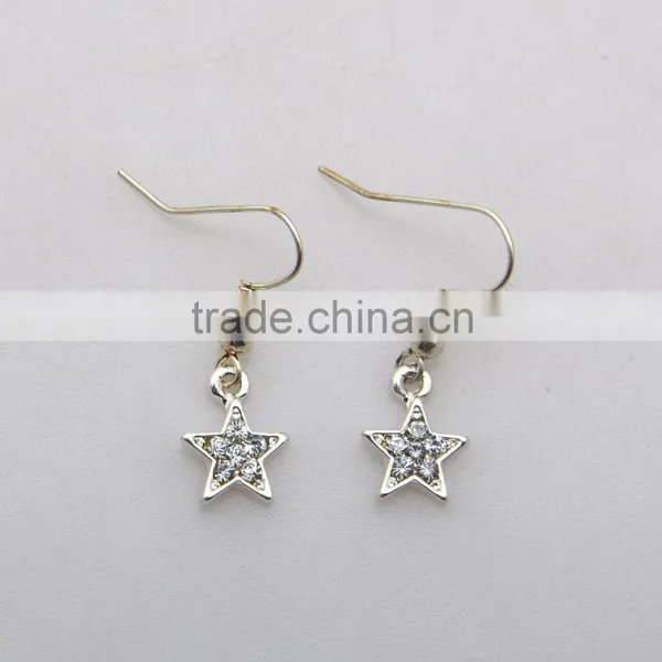 Chirstmas Day Snowflake Earring Gift Girl Christmas Earrings photo-3