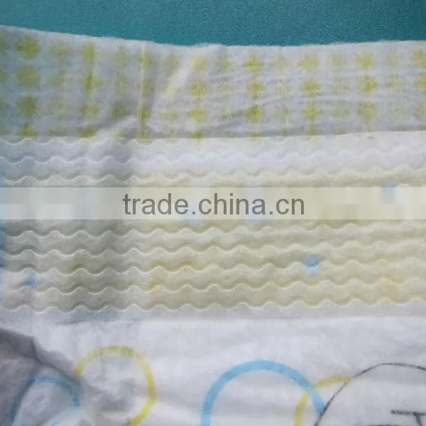 Cloth-like Diaper Factory in China Diapers With Magic Tapes and Elastic Band B Grade Diaper