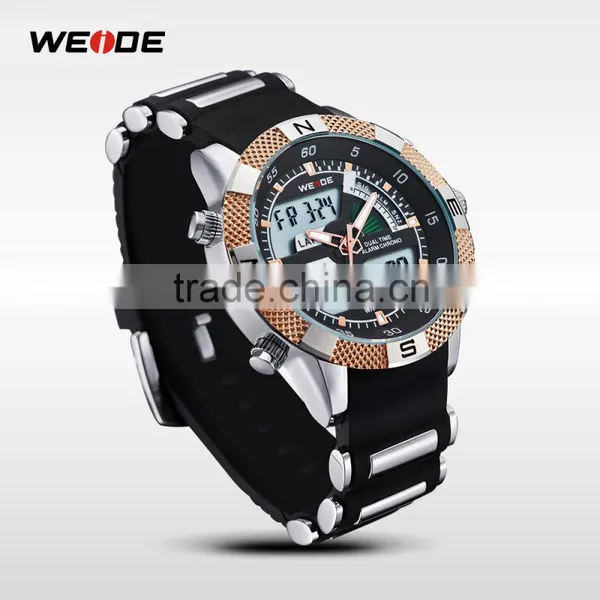 WH1104-14 WEIDE 2014 China Image Watch Men Silicone Watch Band photo-3