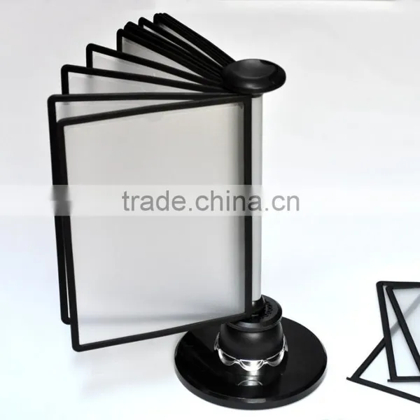 A4 Half Moon Handling Display Reference Rack 20 Pockets Display Reference Rack photo-5