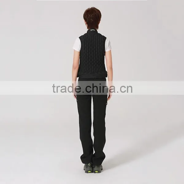 Black Unisex Inflatable Vest(4U16C119 ) photo-5
