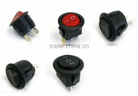 Round Rocker Switch