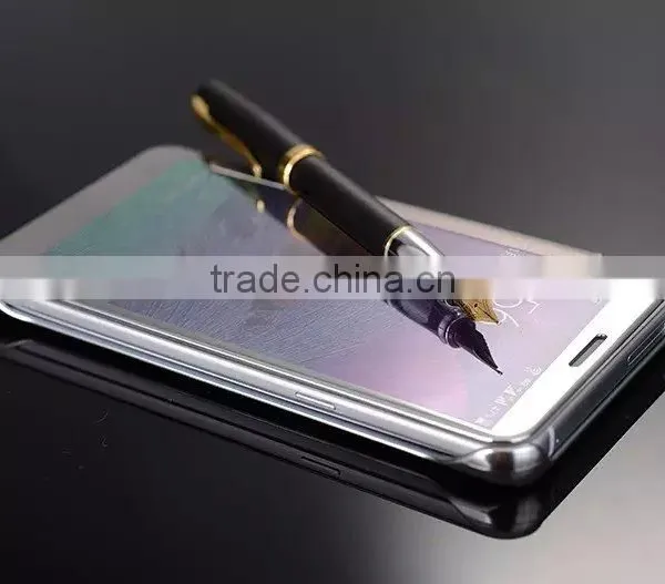 For Samsung a3 Case Leather Flip Mirror Smart Sleep Case photo-5