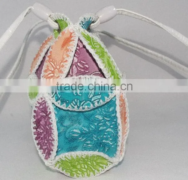 Promotional Tote Bag 2016 Ladies Fashion Girls Fancy Style Totally Handmade Crochet Design photo-4