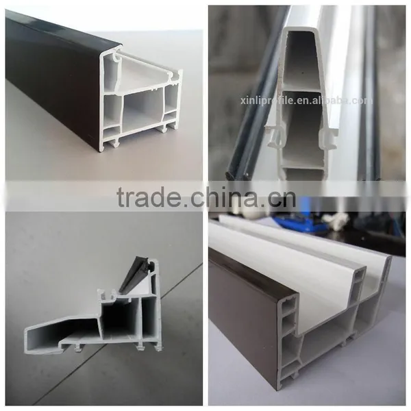 60 mm Plastic Window Mullion UPVC Profiles photo-2