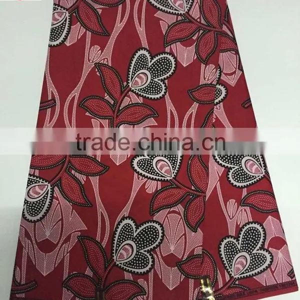 Lwax-1012-29 Hot Sells African Nigeria Style Flower Pattern Wholesale African Wax Fabric
