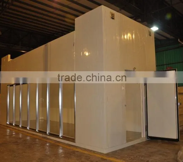 Glass Door Walk in Cold Room With Large Capacity photo-5