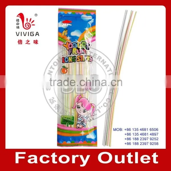 Yogurt Fruit Candy Long Sticks