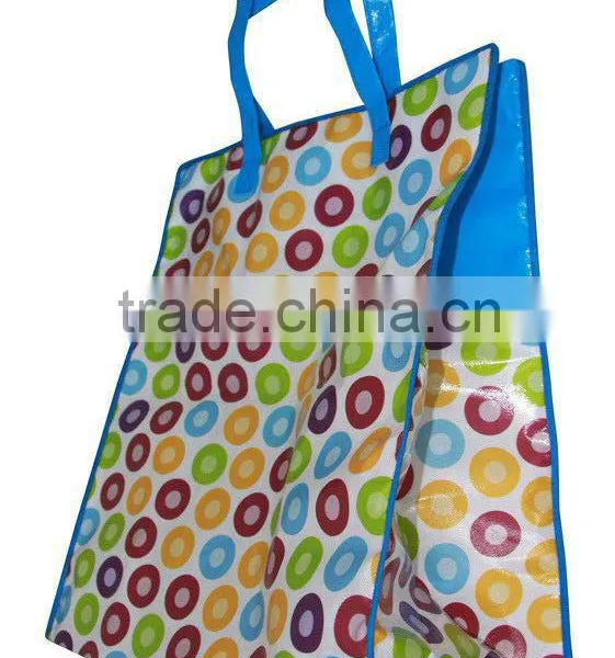 Foldable pp Woven Shopping Bags Full Color Printing(2W-2066)