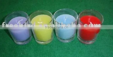 Glass Jar Candle, Champagne Glass Candle