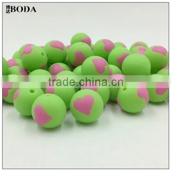 The Lovely Baby Teething Toys Flower Silicone Beads photo-6