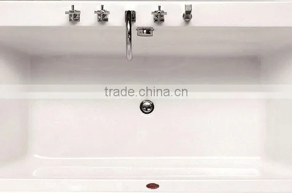 Hotel Usage Sanitary Ware Bathroom Safety Soaking Bathtub photo-2