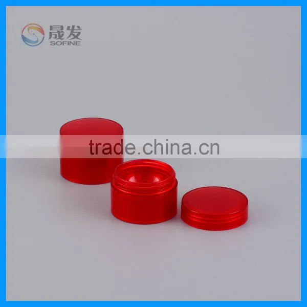 Round Plastic Small Cosmetic Jar photo-2