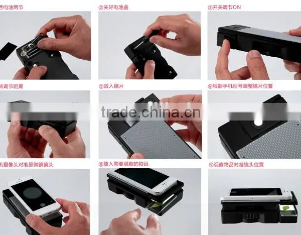 High Quality Led Smartphones Digital Microscope Kids Science Toy photo-4
