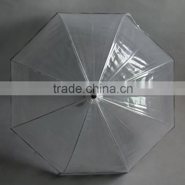 High Quality Printed Dome Clear Kids Umbrella photo-6