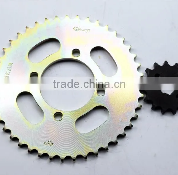 JD100 428 43T Motorcycle Sprocket photo-3