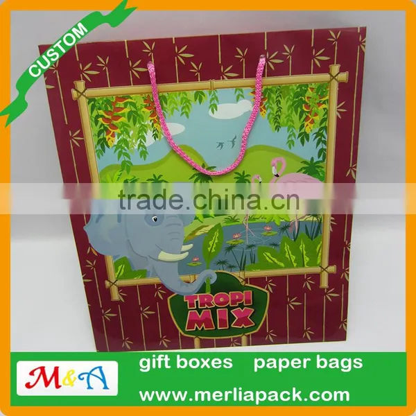 Cartoon Paper Bag Comic 3D Messenger Bag Animal Fruit Cartoon Backpack Bag photo-2
