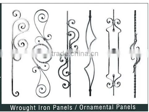 2016 Artistic Iron Component, Ornamental Wrought Iron Panels photo-6