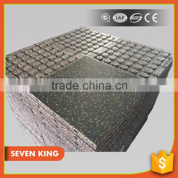 QINGDAO 7KING Outdoor Shockproof Children Play Rubber Floor Tiles Paver Mat From Factory photo-2