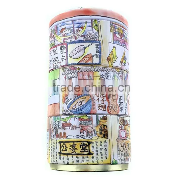 Burger Tin Box Round photo-2