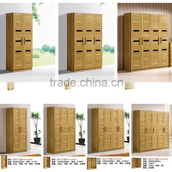Simple Design Wooden Wardrobe photo-5