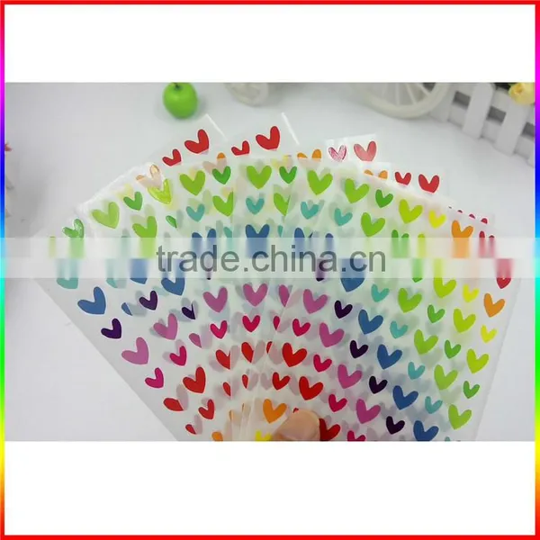 High-grade Removable Sticker Paper Sticker Heart Sticker photo-5