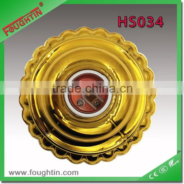 Lamp Holder E27 With Big Base Gold Color Screw Shell Lampholder photo-2