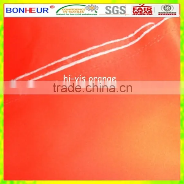 Soft Handfeel Dwr Poly Cot Fabric for Safety Work Uniform photo-3