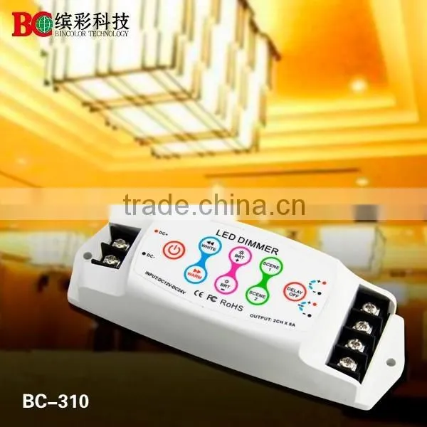 Touch Panel DC5V-DC24V LED CT Controller Touch Panel Color Temperature Controller 8A/CH*2 photo-5