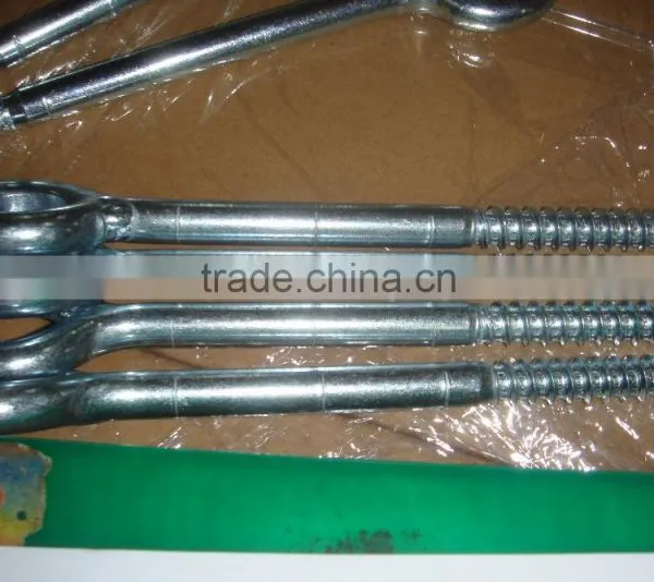 Various Sizes Scaffolding Screw Eye Bolt Welded Eye Bolt Zinc&clear Cr3 photo-4