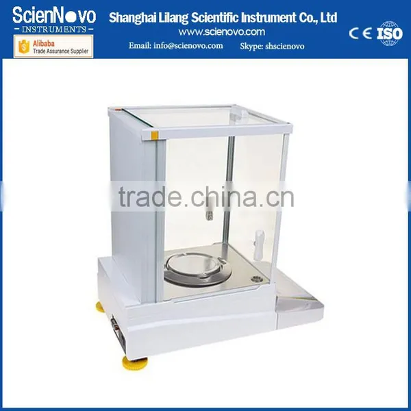220g 0.0001 Trade Assurance Internal Calibration Touch Screen Analytic Balance photo-3