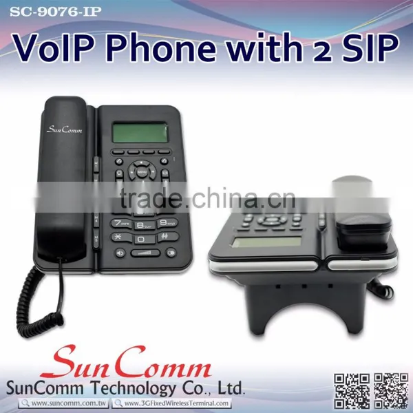SC-9076-PE Cost Effective VoIP Phone With PoE 2 SIP Account photo-6