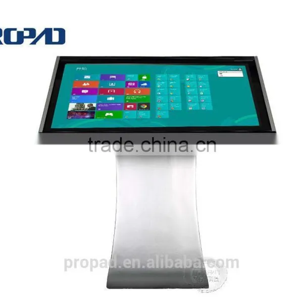 42"55" Network Floor Standing Touch All in One Kiosk With 3D Wayfinding System