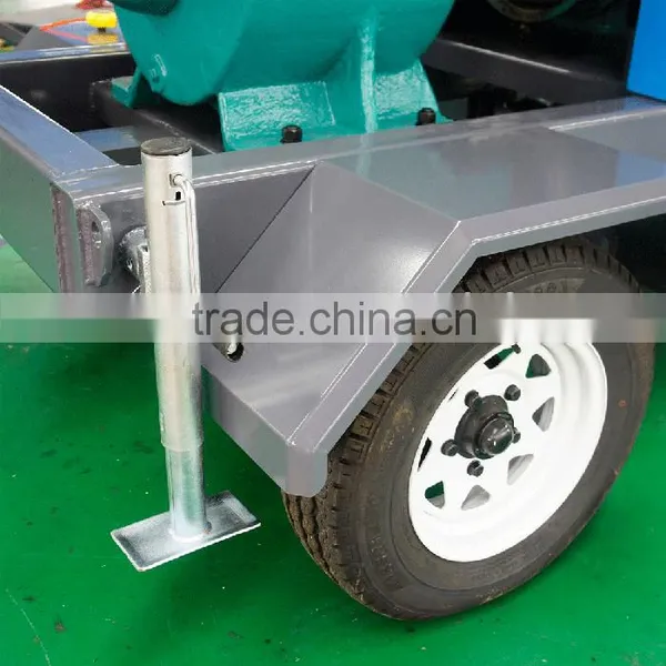 High Speed Running Diesel Engine Pump Unit With Trailer Type 280m3/h photo-6