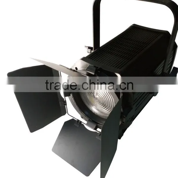 High Quality DMX Dimming Zoom CRI Ra 95 3200K Warm White 400W LED Studio Light Fresnel Spotlight For Video photo-2