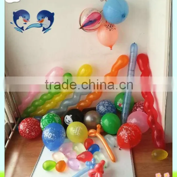 Different Kinds of Latex Balloons Manufacture