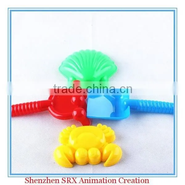 Wholesale Custom Outdoor Plastic Beach Sand Tool Toys Digger Molds Spade Kids Beach Sand Toys photo-2